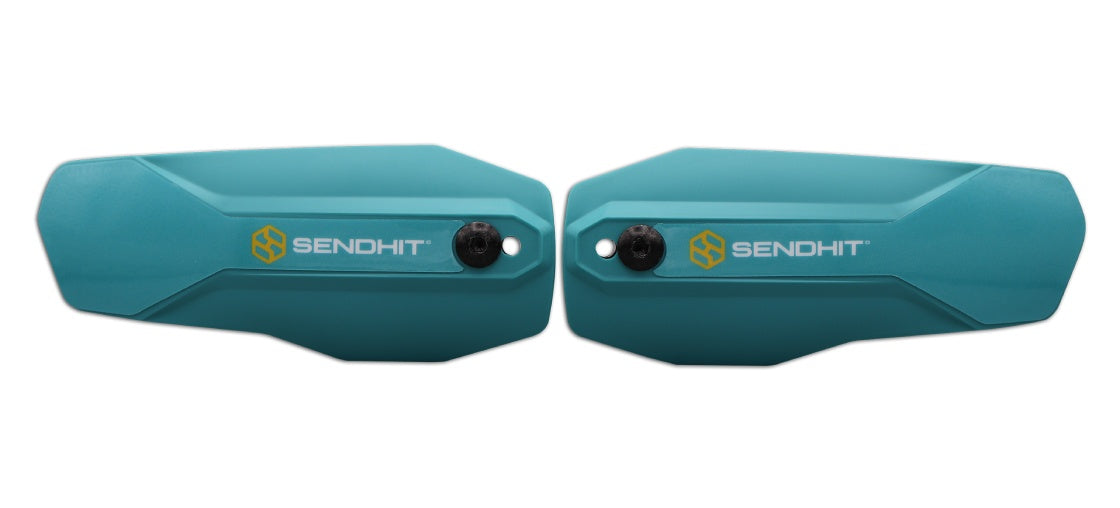 NOCK V2 MTB HANDGUARDS - TURQUOISE