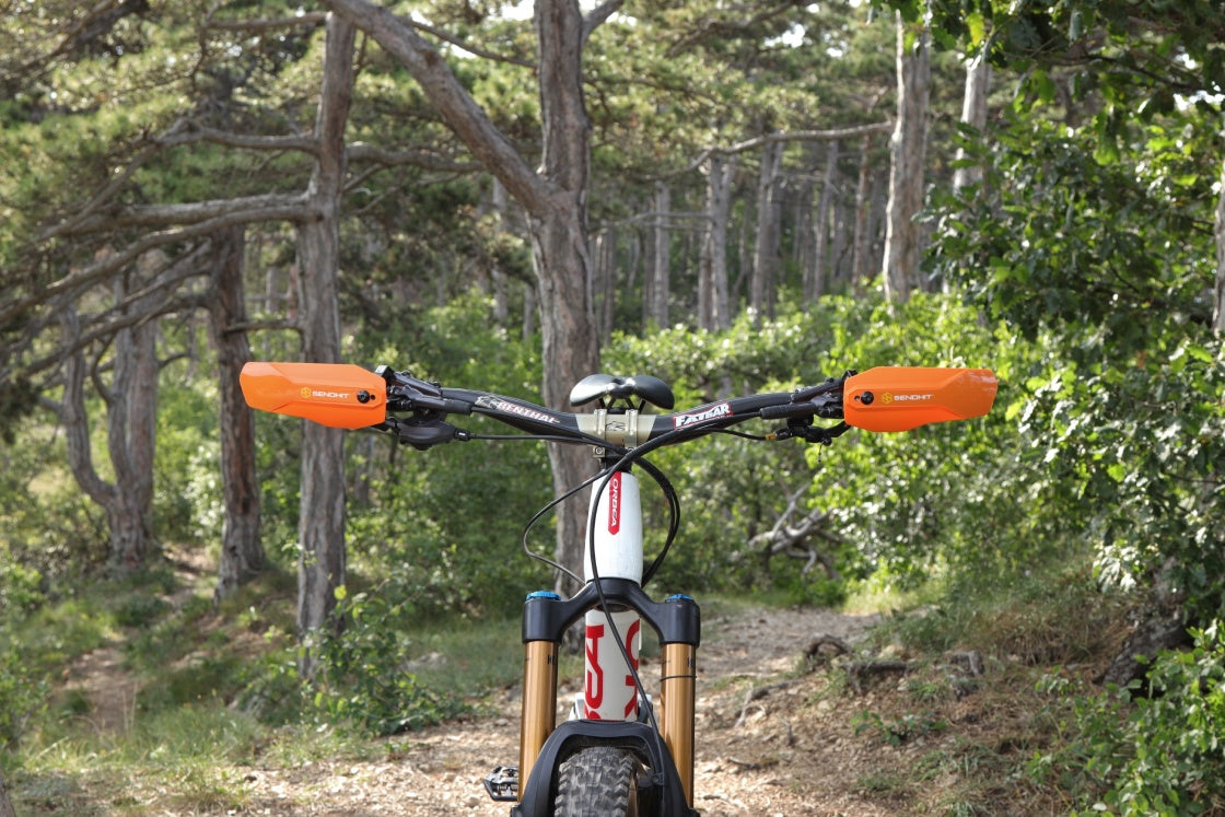 NOCK V2 MTB HANDGUARDS - ORANGE