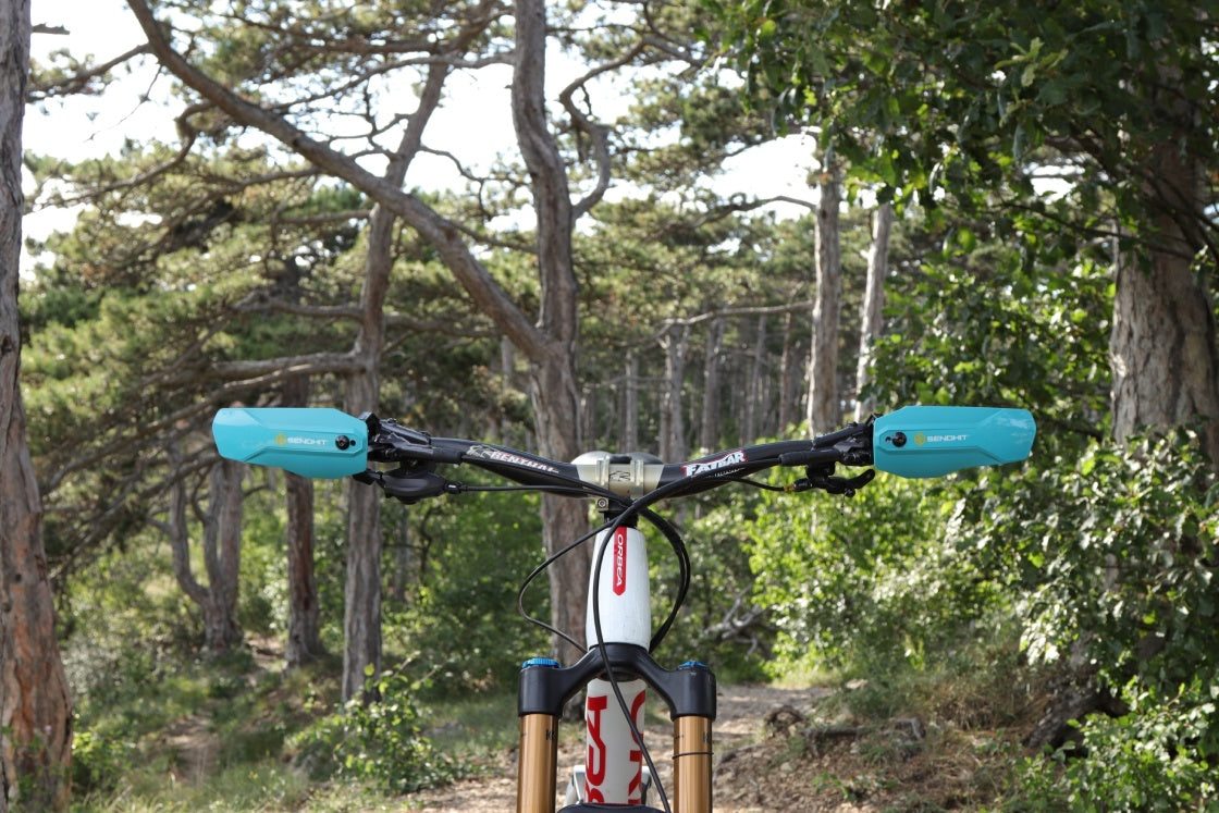 NOCK V2 MTB HANDGUARDS - TURQUOISE