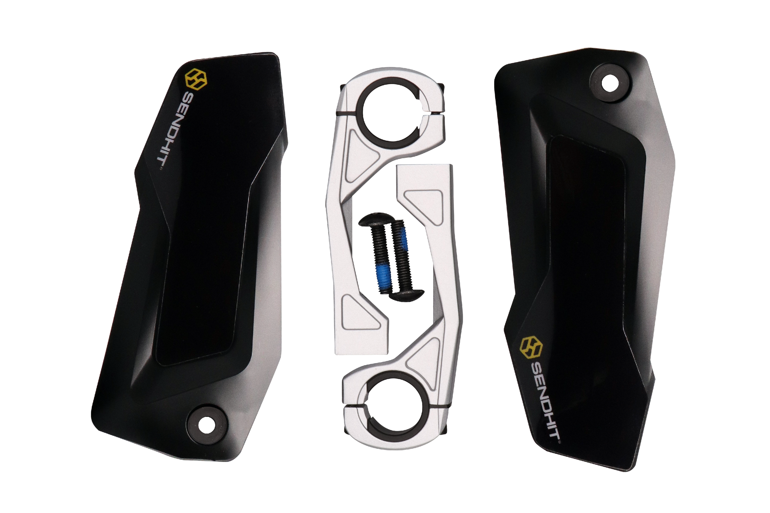 NOCKV3 MTB HANDGUARDS  SILVER BRACKET