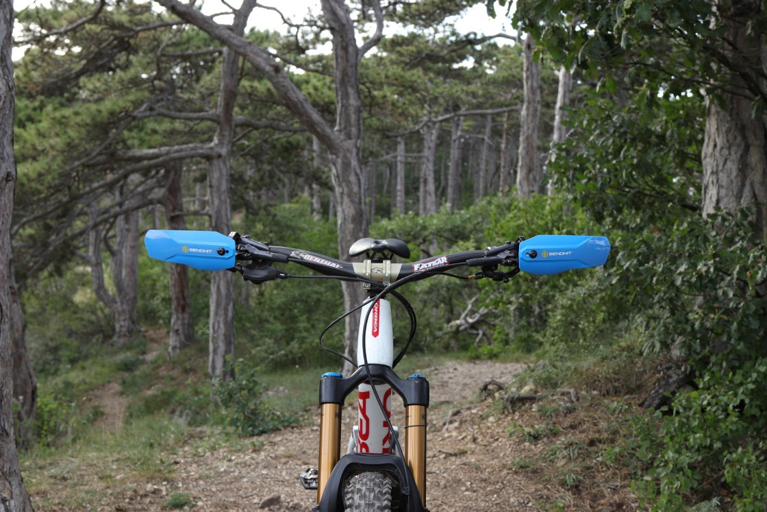 NOCK V2 MTB HANDGUARDS - BLUE