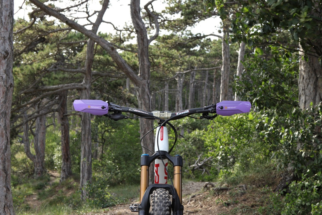 NOCK V2 MTB HANDGUARDS - PURPLE