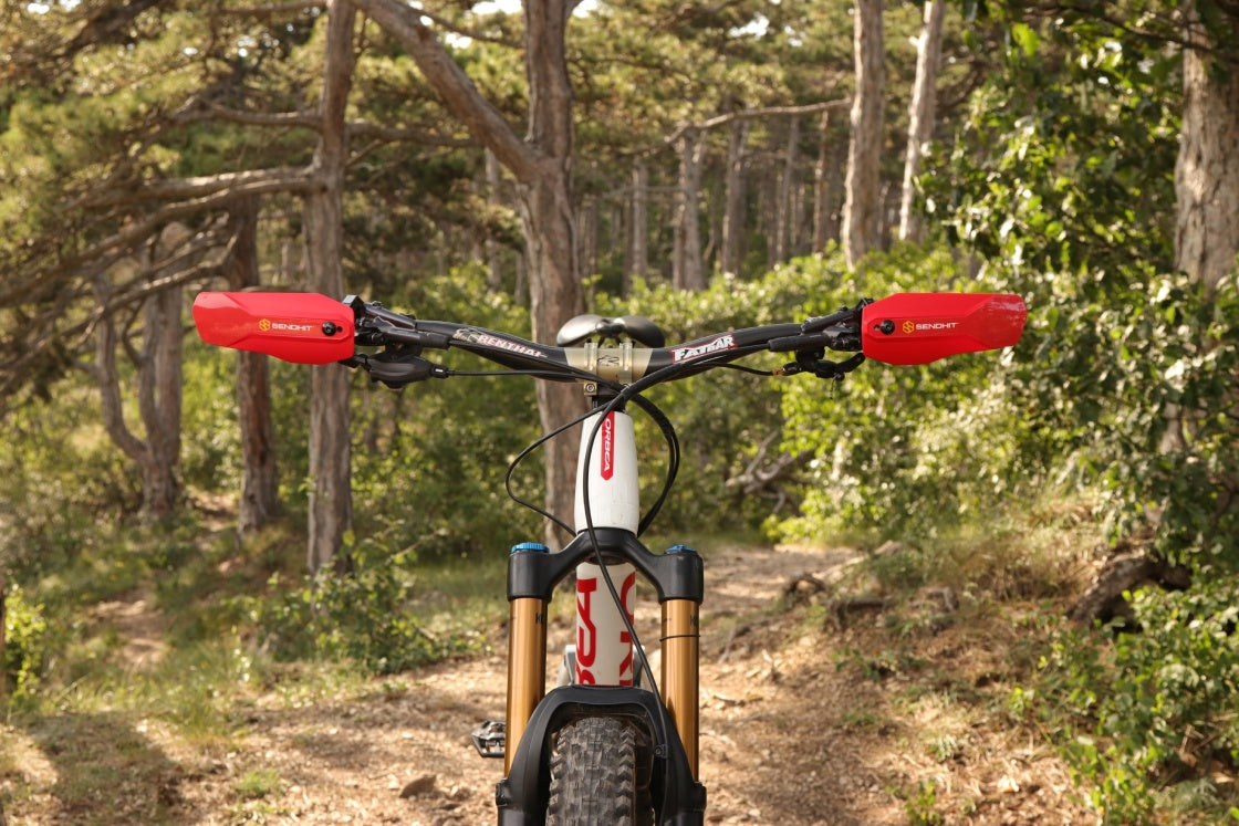 NOCK V2 MTB HANDGUARDS - RED