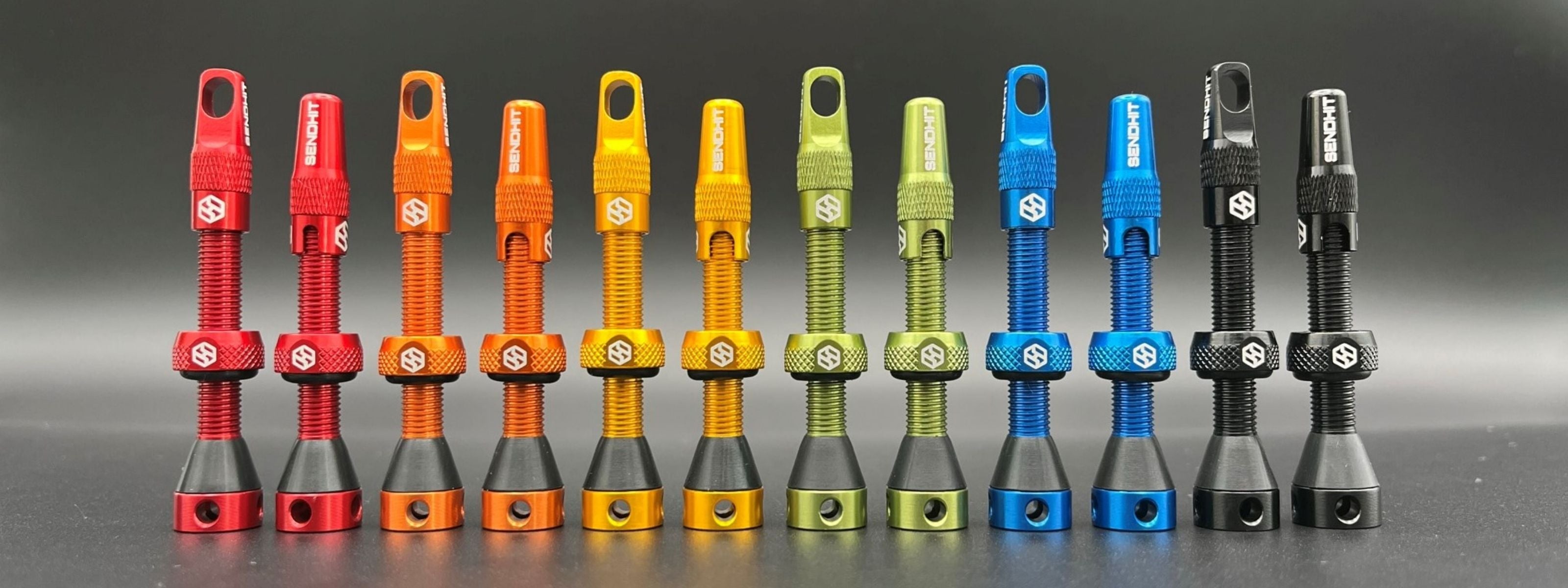Sendhit tubeless valves colors 